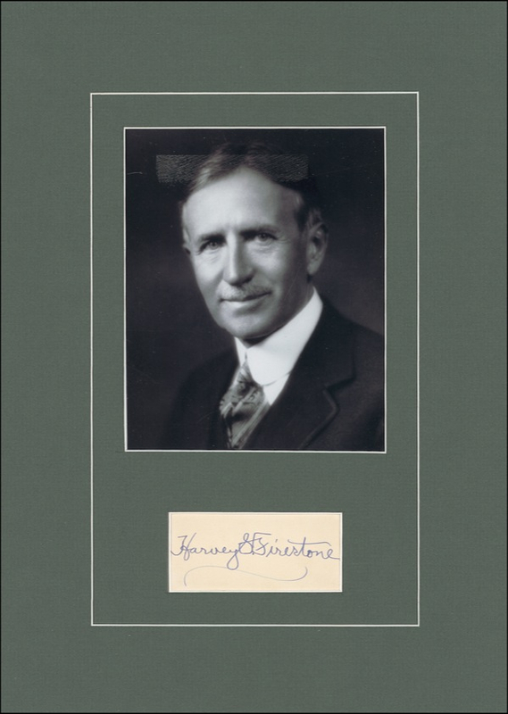 Lot 290 Harvey S. Firestone