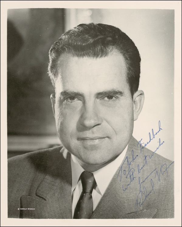 Lot 123 Richard Nixon