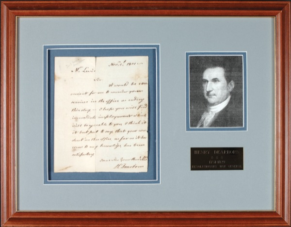 Lot 410 Henry Dearborn