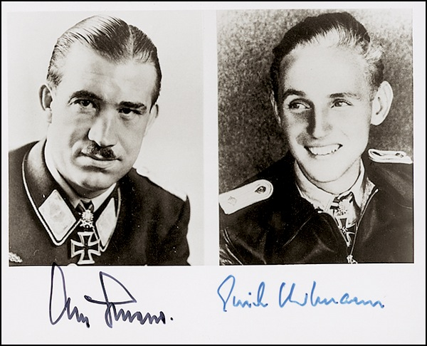 Lot 433 Erich Hartmann and Adolf Galland