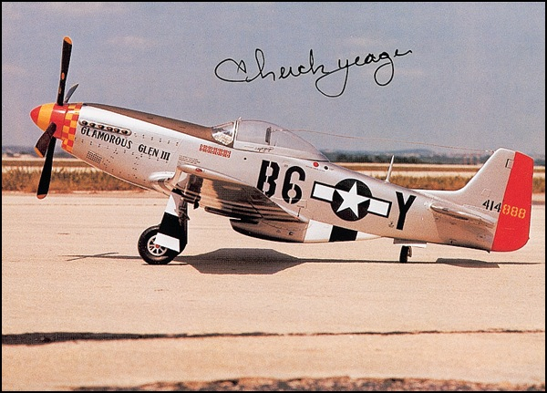 Lot 580 Chuck Yeager