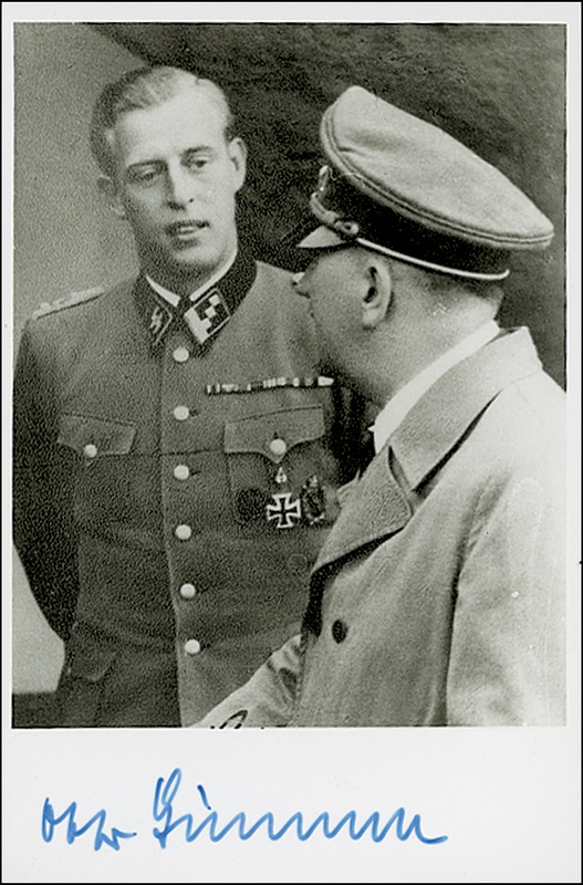 Lot 431 Otto Günsche