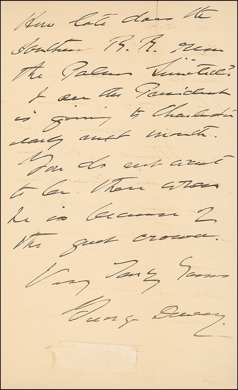 Lot 411 George Dewey