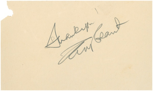 Lot 1050 Cary Grant