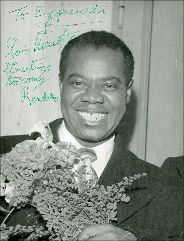 Lot 762 Louis Armstrong
