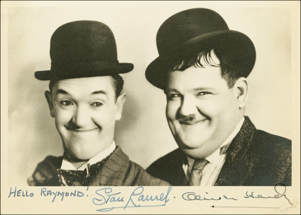 Lot 1102 Laurel and Hardy