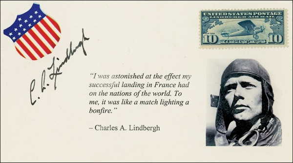 Lot 548 Charles Lindbergh