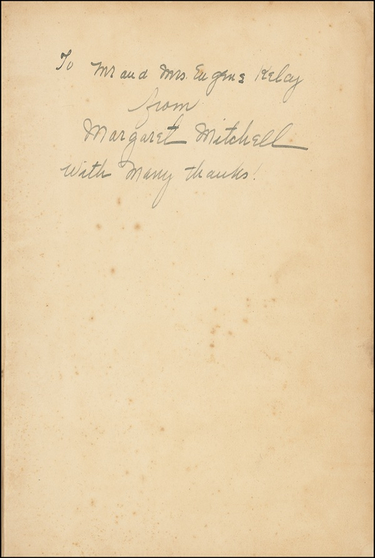 Lot 663 Margaret Mitchell