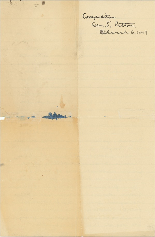 Lot 457 George S. Patton