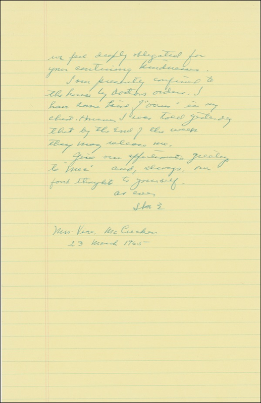 Lot 42 Dwight D. Eisenhower
