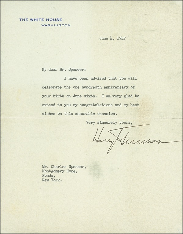 Lot 177 Harry S. Truman