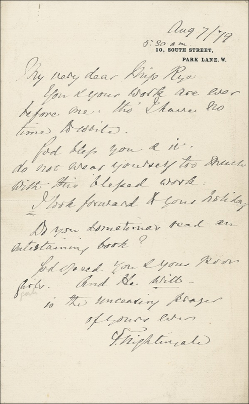 Lot 344 Florence Nightingale