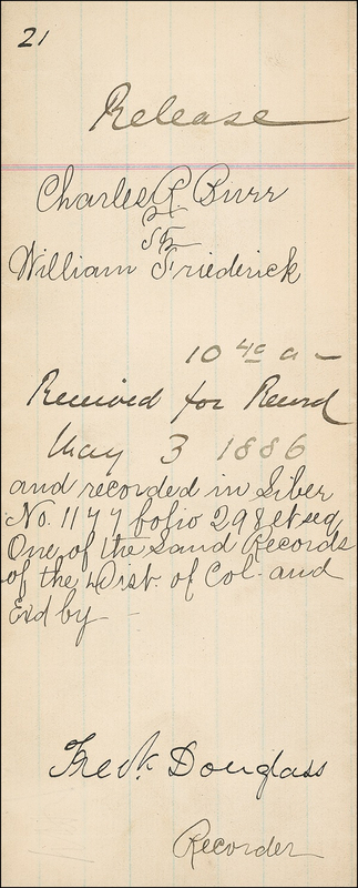 Lot 279 Frederick Douglass