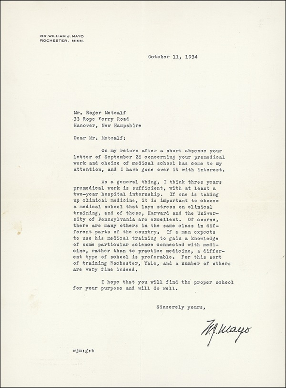 Lot 335 William Mayo