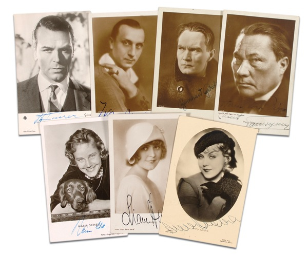 Lot 1041 German Actors and Actresses