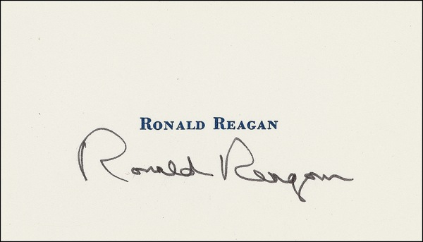 Lot 146 Ronald Reagan