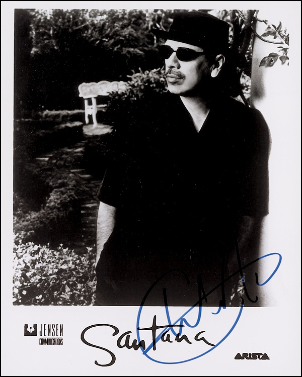 Lot 903 Carlos Santana