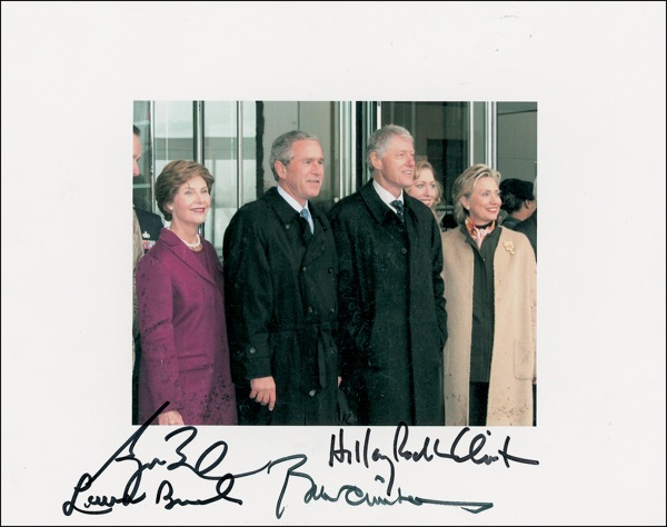 Lot 35 Clintons and Bushs