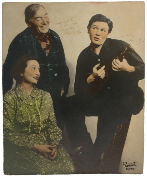 Lot 1038 John Garfield and Harry Carey