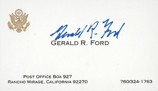 Lot 56 Gerald Ford