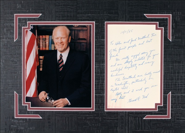 Lot 57 Gerald Ford