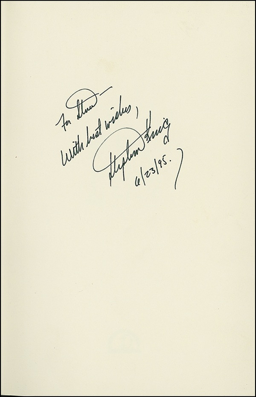 Lot 644 Stephen King
