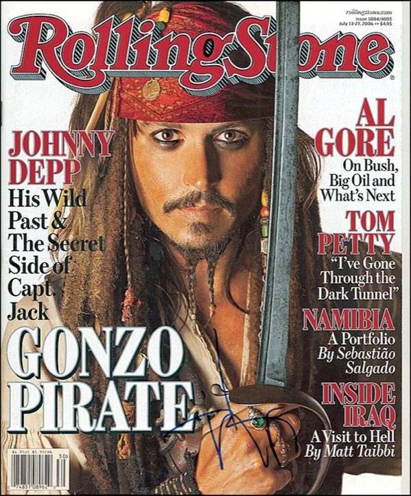 Lot 1018 Johnny Depp