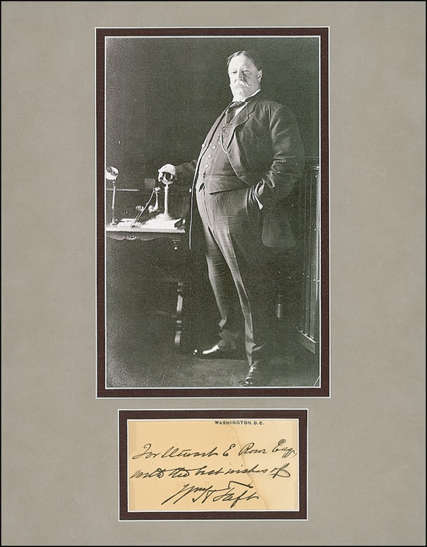 Lot 169 William H. Taft