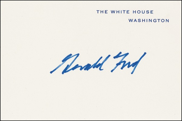 Lot 60 Gerald Ford
