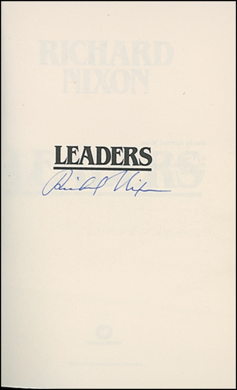 Lot 130 Richard Nixon