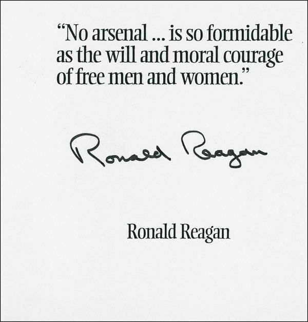 Lot 149 Ronald Reagan