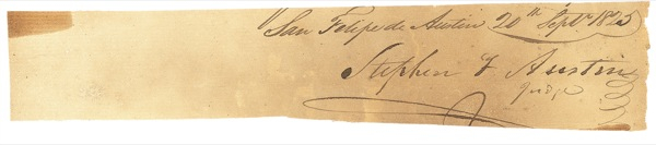 Lot 207 Stephen F. Austin