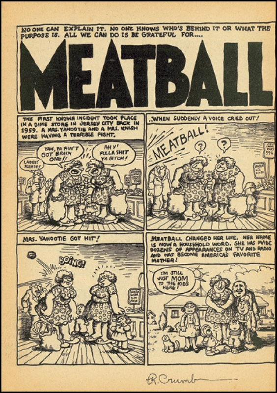 Lot 614 Robert Crumb