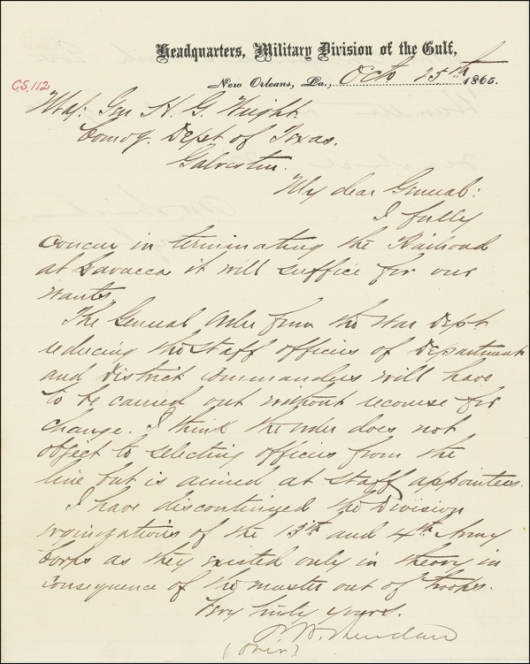 Lot 469 Philip H. Sheridan