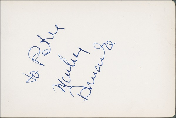 Lot 978 Marlon Brando