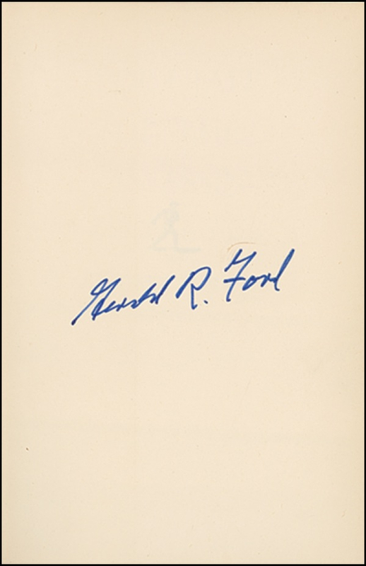 Lot 62 Gerald Ford