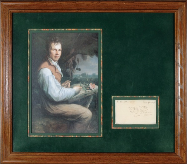 Lot 322 Alexander von Humboldt