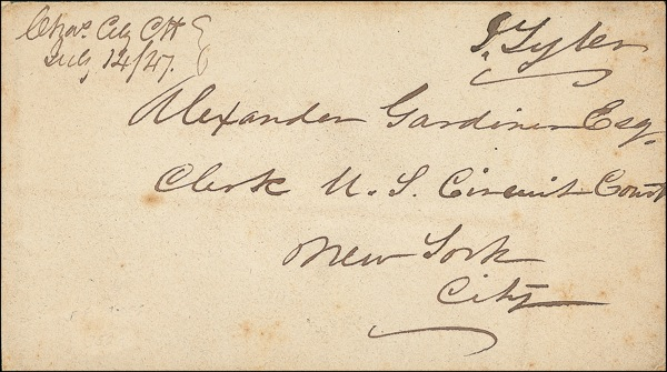 Lot 187 John Tyler