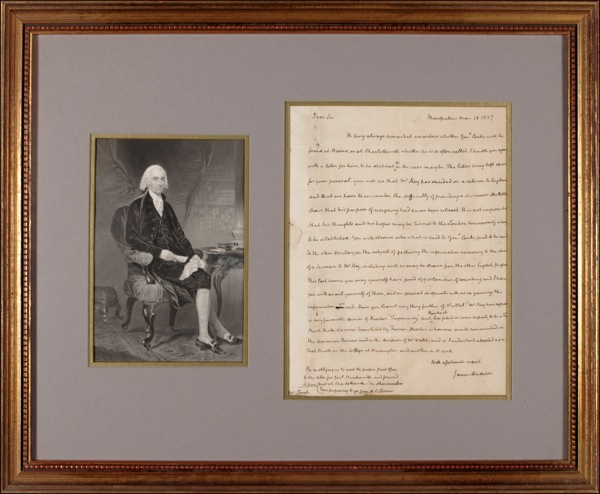 Lot 114 James Madison