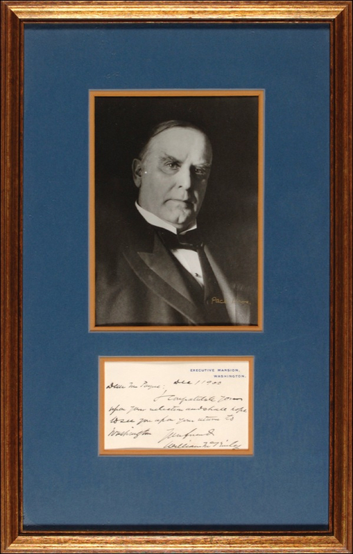 Lot 117 William McKinley