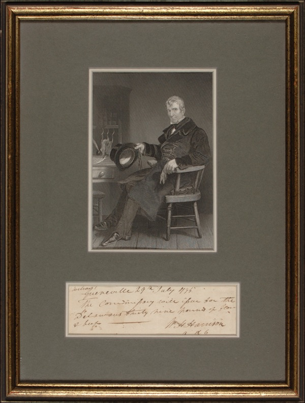 Lot 82 William Henry Harrison