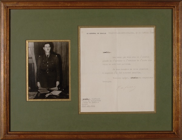 Lot 239 Charles de Gaulle