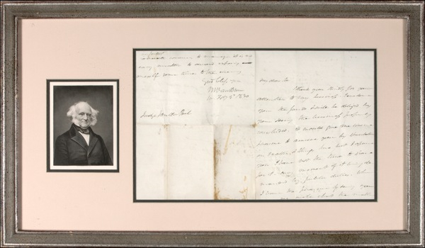 Lot 190 Martin Van Buren