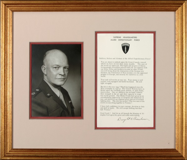 Lot 44 Dwight D. Eisenhower