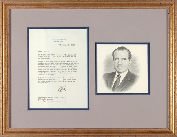 Lot 133 Richard Nixon