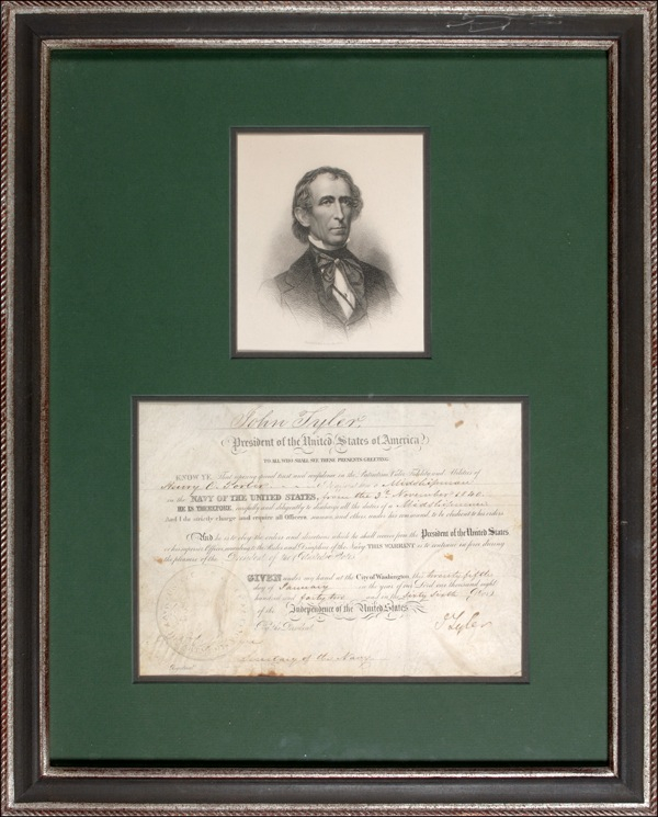 Lot 188 John Tyler