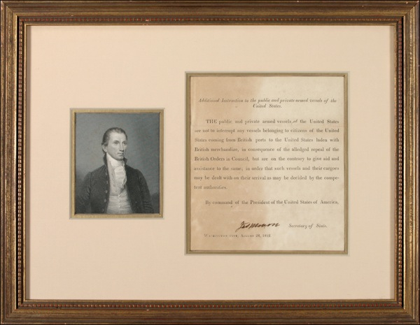 Lot 112 James Monroe