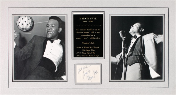 Lot 821 Marvin Gaye
