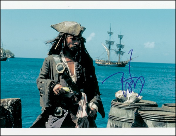 Lot 1020 Johnny Depp