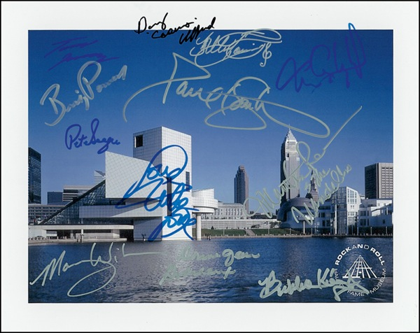 Lot 893 Rock and Roll Hall of Fame
